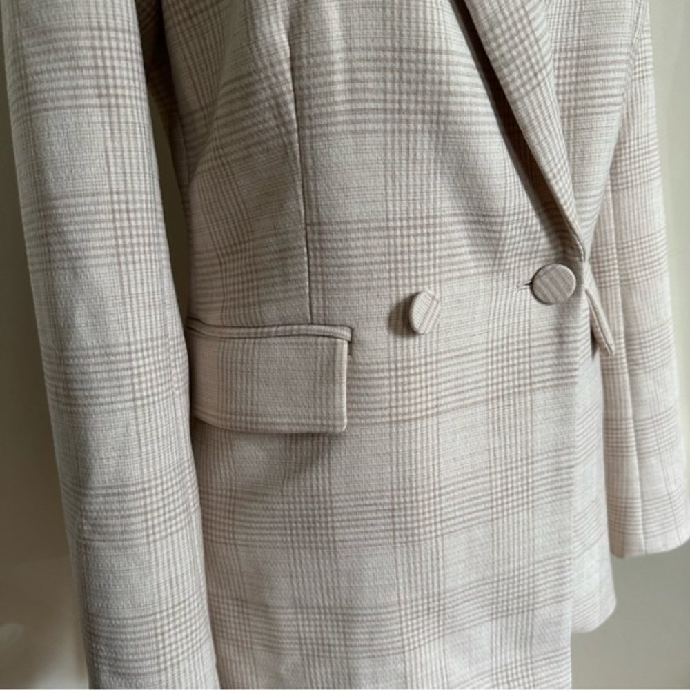 House of Harlow 1960 Double Breasted Plaid Blazer sz XS - Picture 8 of 16
